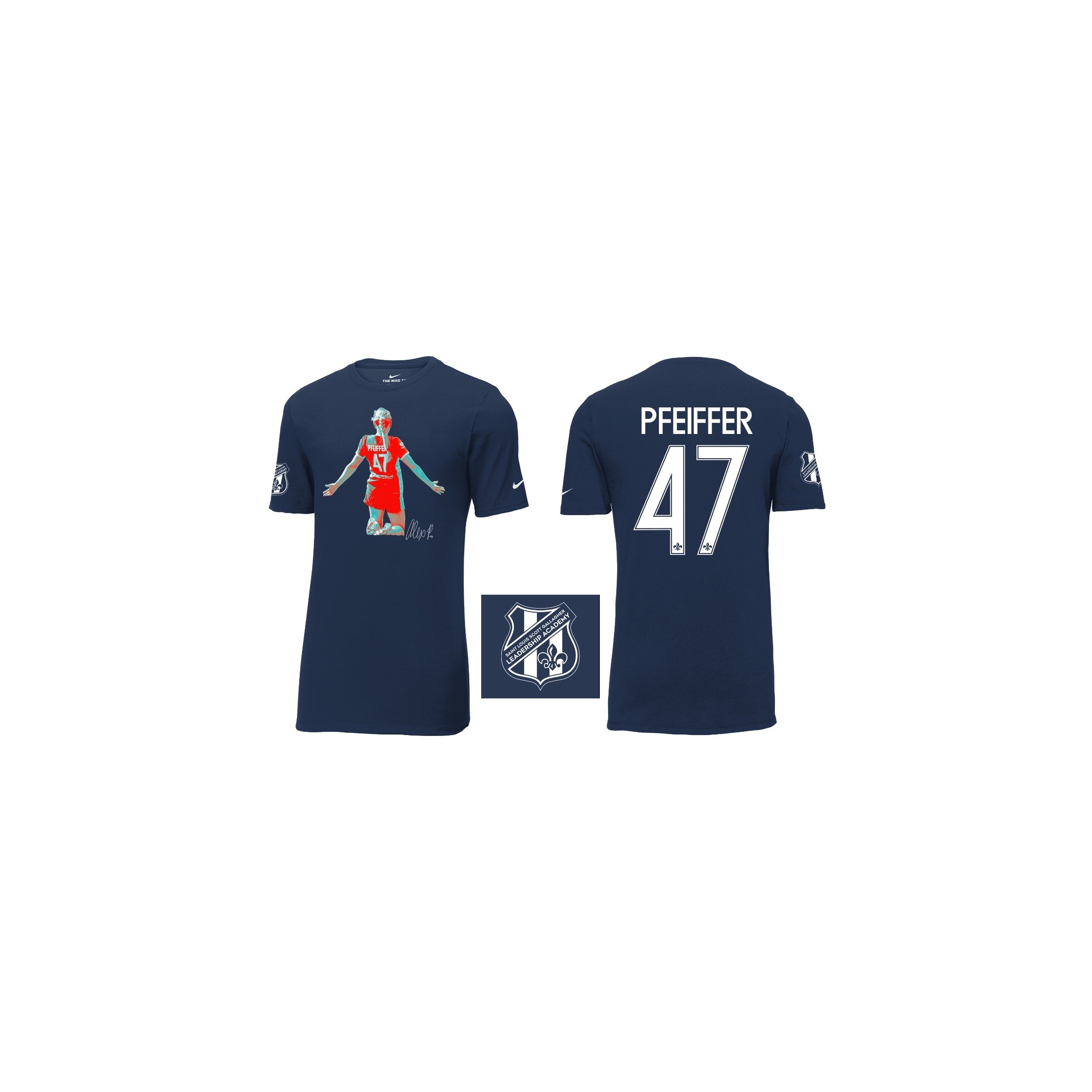 Alex Pfeiffer NIKE Adult TShirt Scott Gallagher Fan Shop