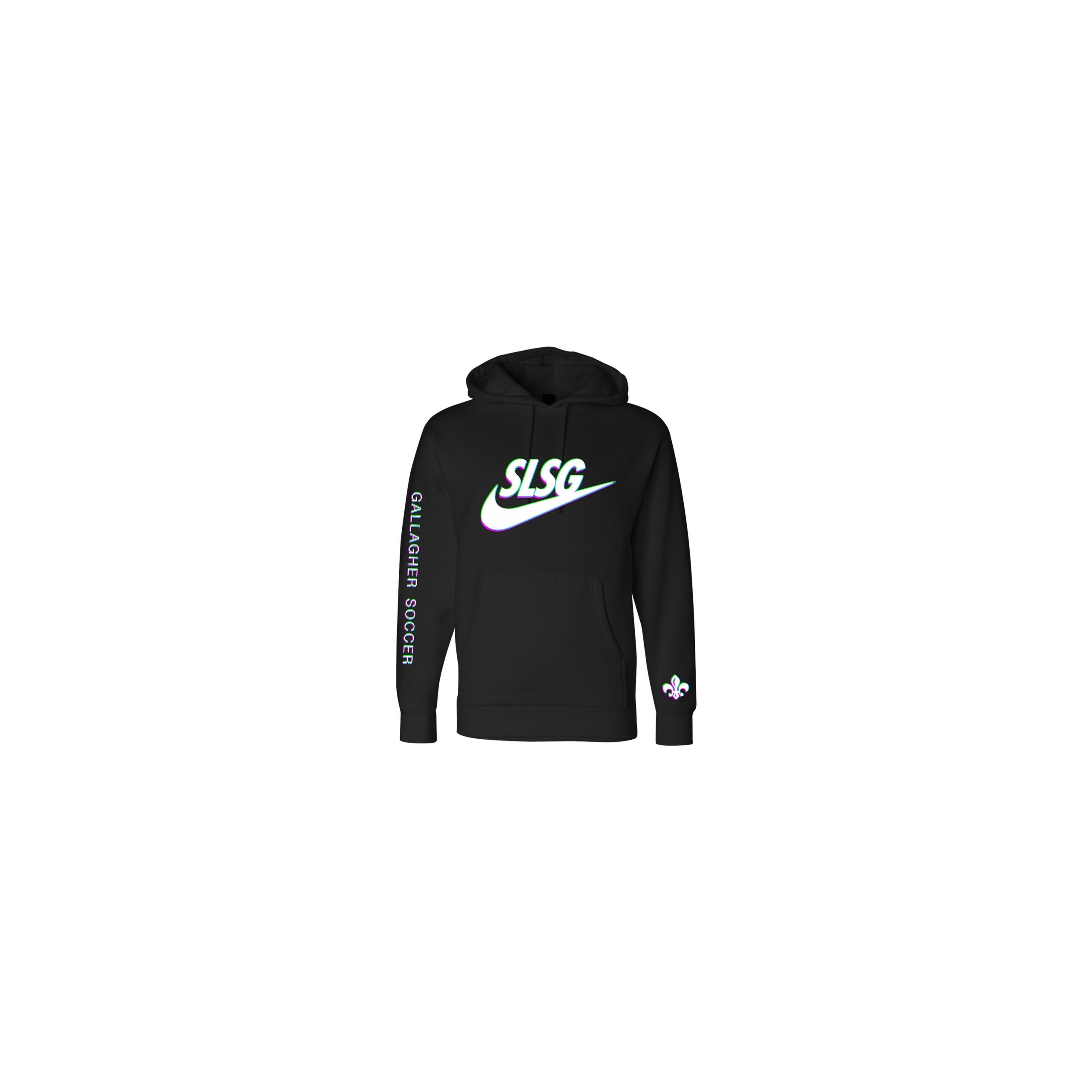 Nike hoodie with logo on outlet back